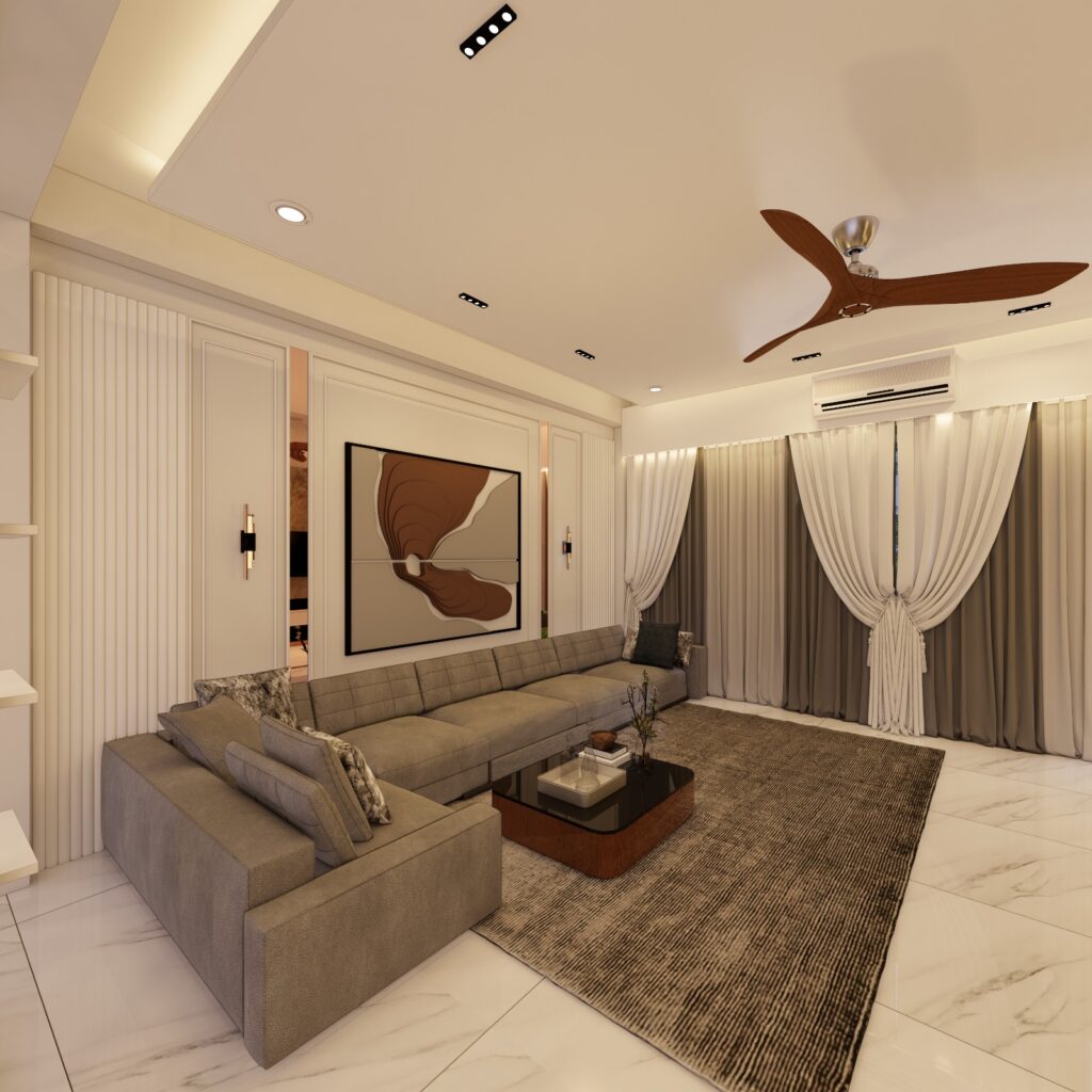 3BHK interior design Ranchi